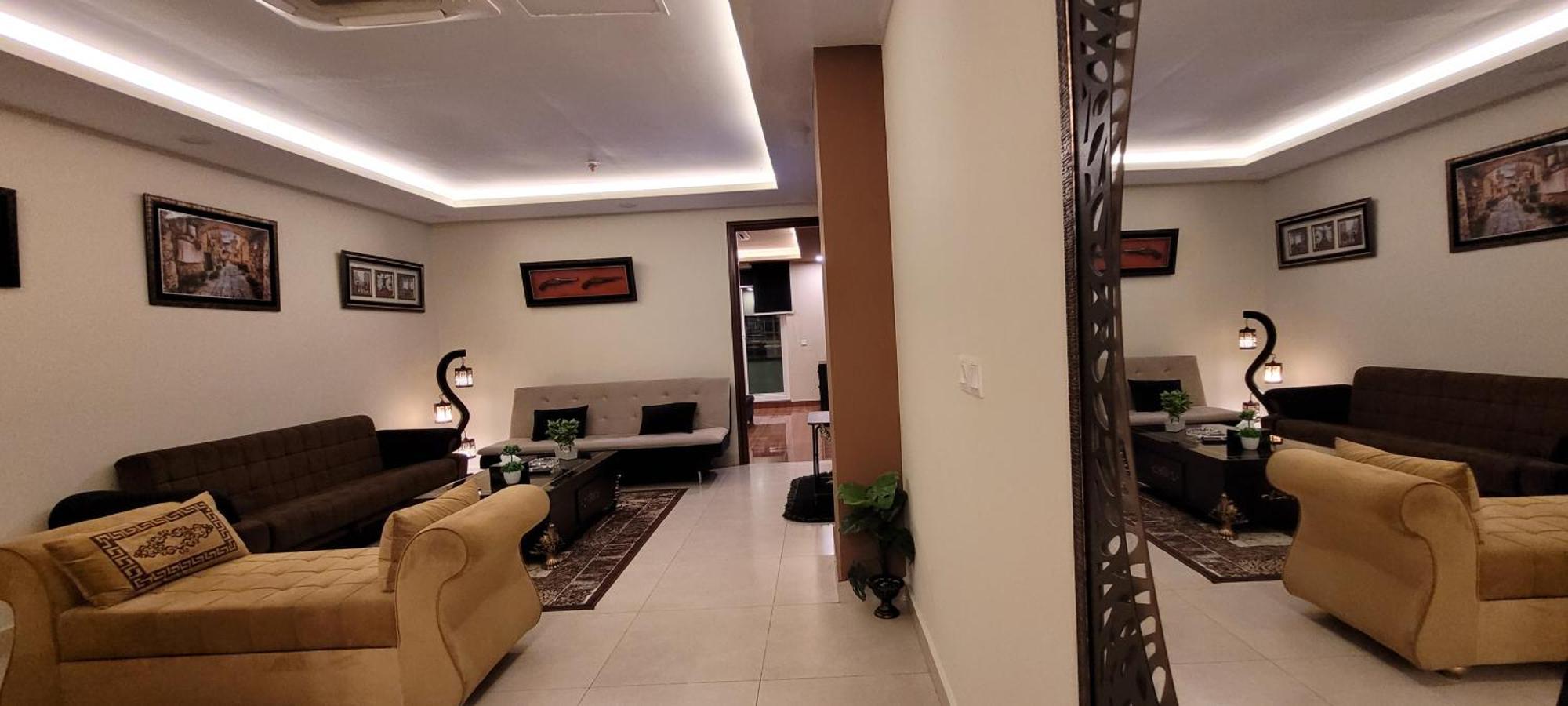 Goldcrest Luxury Apartments ラホール エクステリア 写真